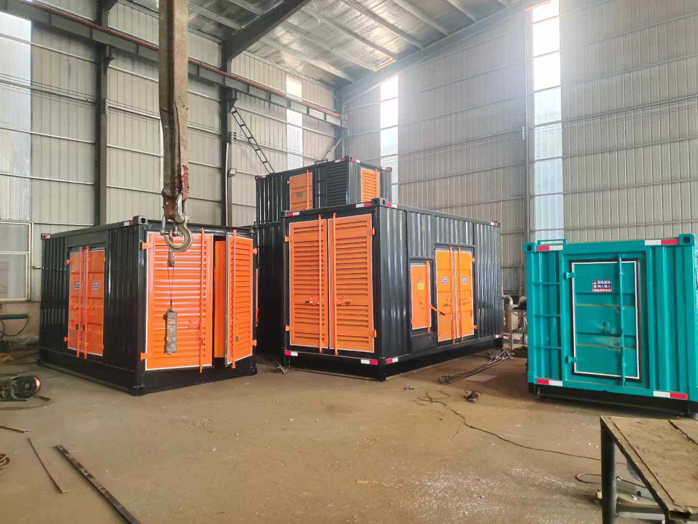 华容500kw柴油发电机组可以带动多少功率设备？